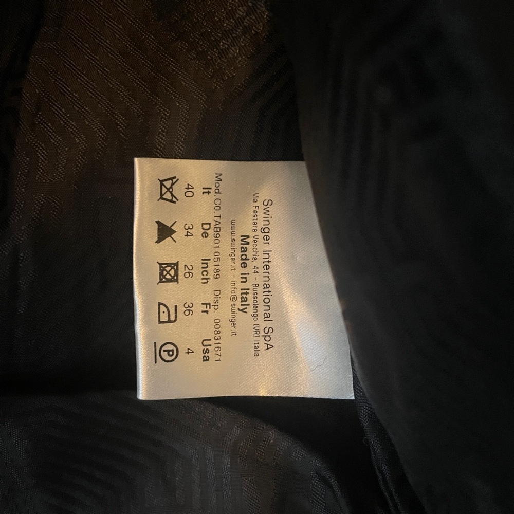 Versus Versace black wool jacket - Picture 2 of 5